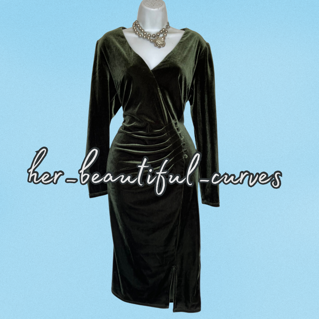 MONSOON RICH VELVET OCCASION PARTY DRESS SIZE 16