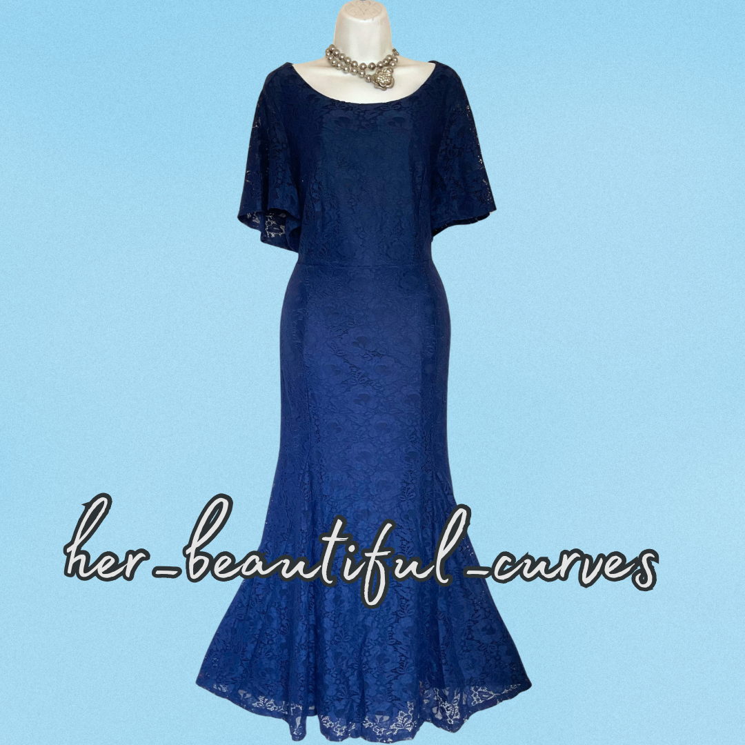 JOANNA HOPE EMBROIDERED FLORAL LACE WEDDING OCCASION PARTY DRESS SIZE 20 new