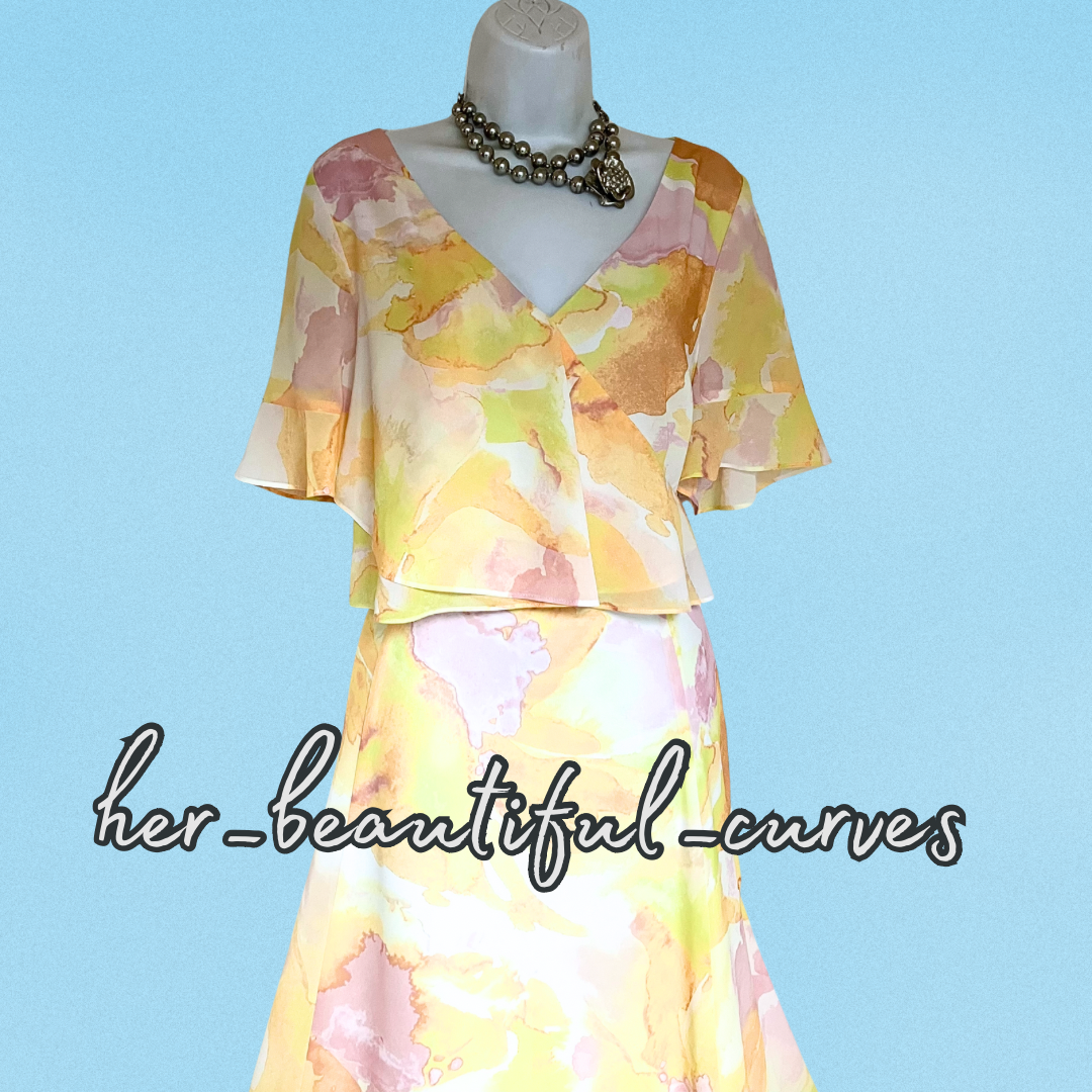 JACQUES VERT ART DECO WEDDING OCCASION PARTY DRESS SIZE 16