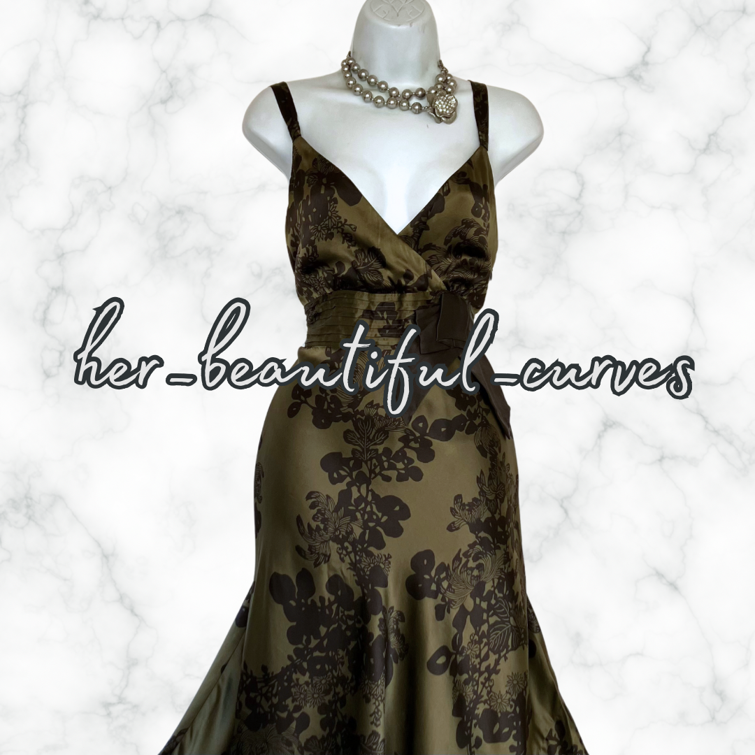 MONSOON SILK FLORAL OCCASION PARTY DRESS SIZE 14