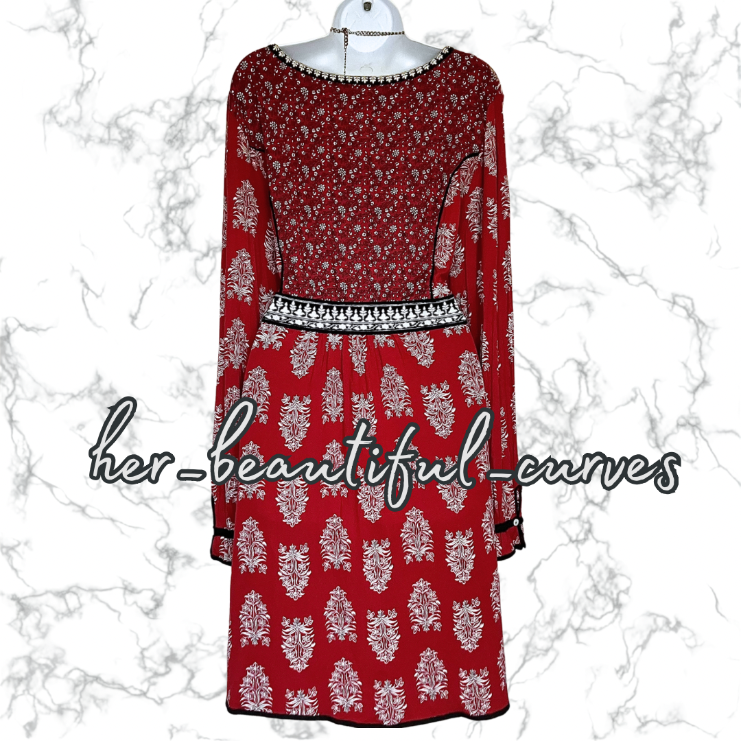 MONSOON BOHO STYLE FLORAL OCCASION PARTY DRESS SIZE 22