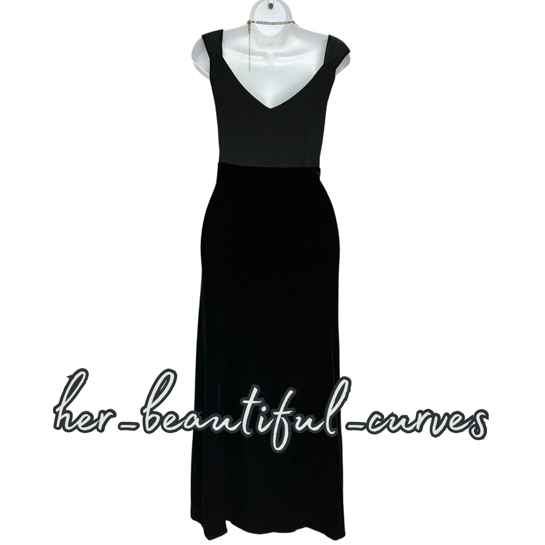 JOANNA HOPE RICH BALCK DIAMANTÉS VELVET OCCASION EVENING PARTY DRESS SIZE 18 new