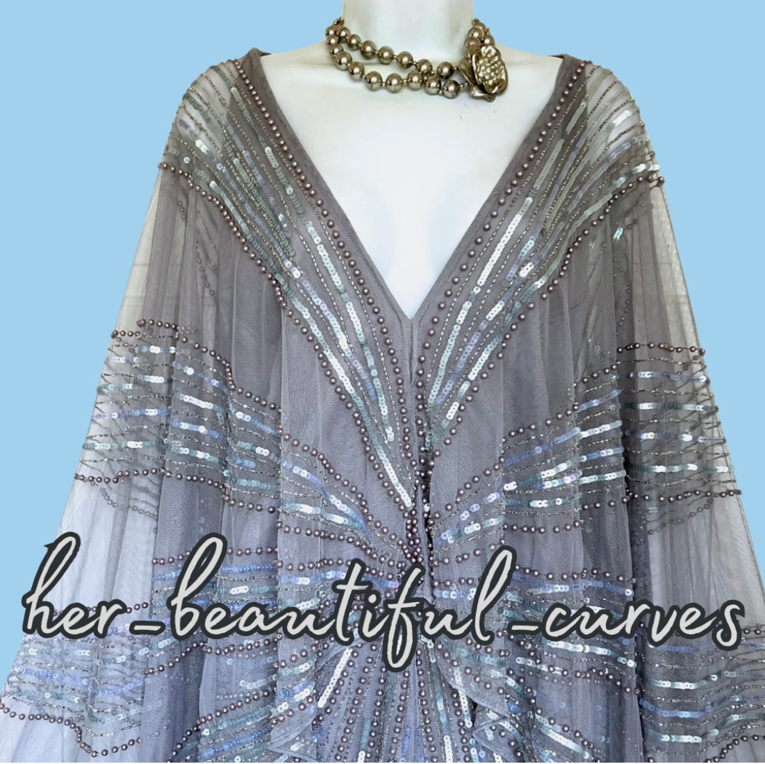 ASOS SEQUINNED BEADED EMBELLISHED WEDDING OCCASION PARTY DRESS SIZE 26
