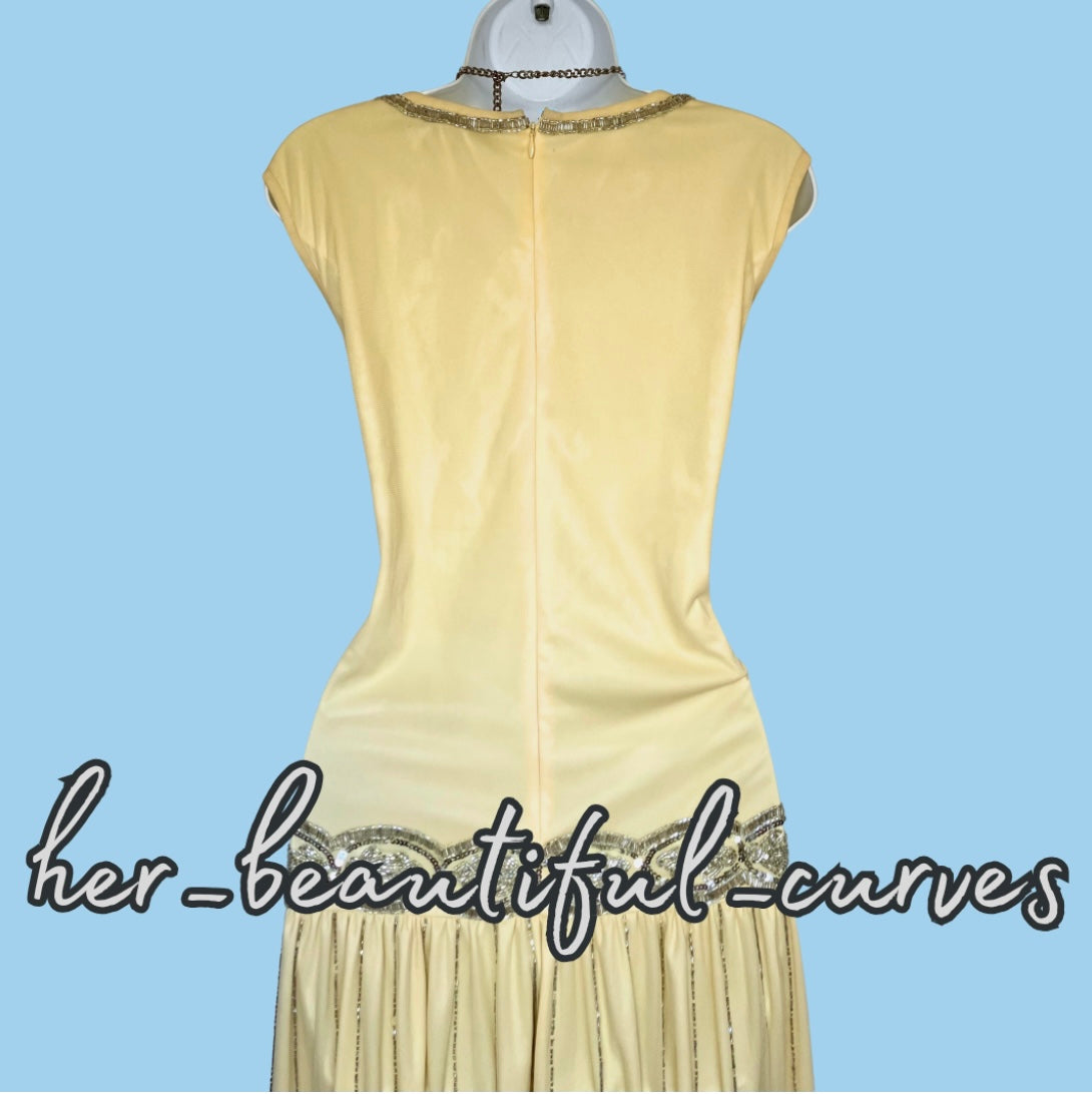 JOANNA HOPE 20s GATSBY OCCASION EVENING PARTY DRESS SIZE 16