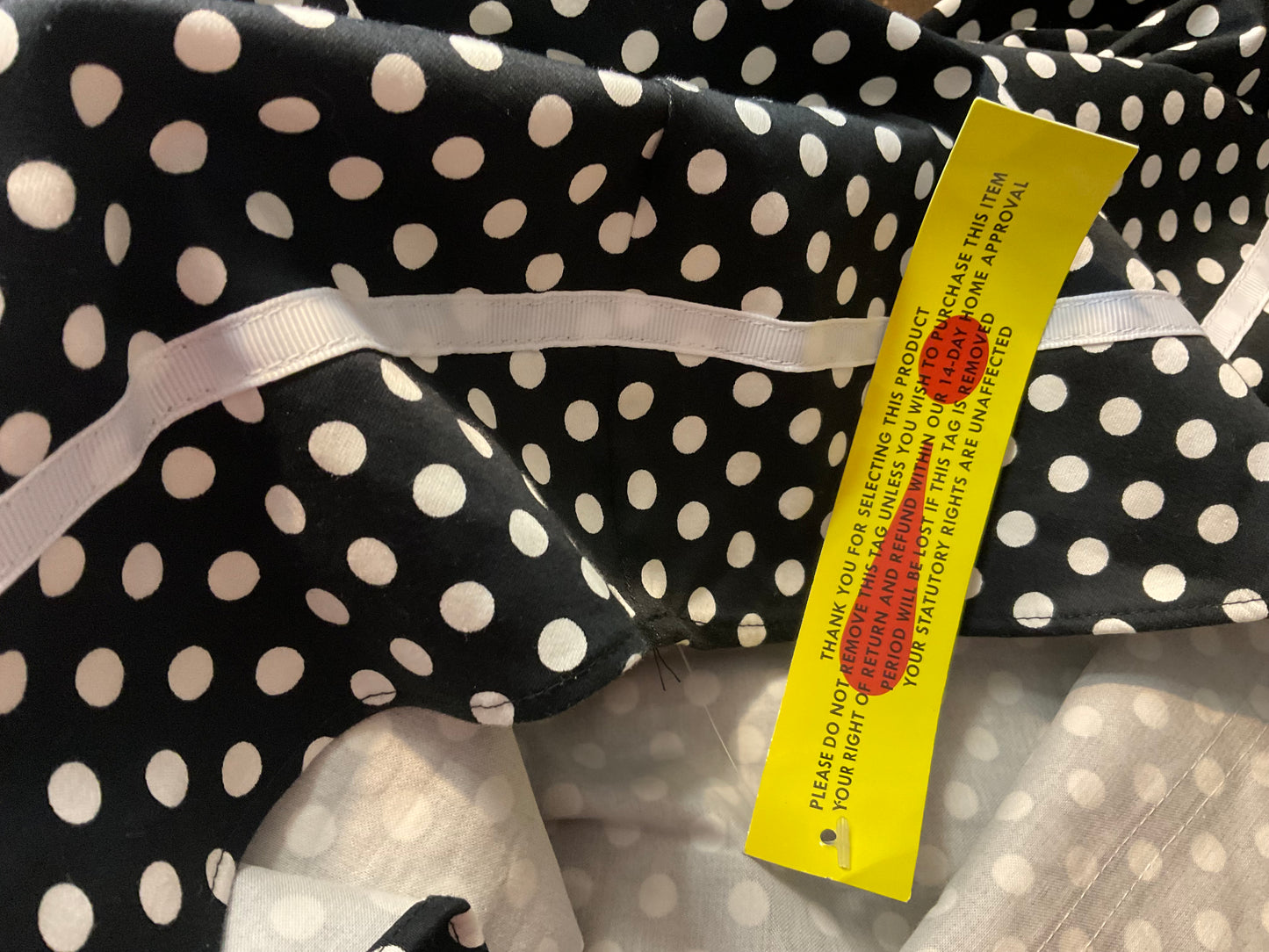 STUNNING JOE BROWNS 50s VINTAGE POLKA DOTS FIT & FLARE DRESS SIZE 20 new