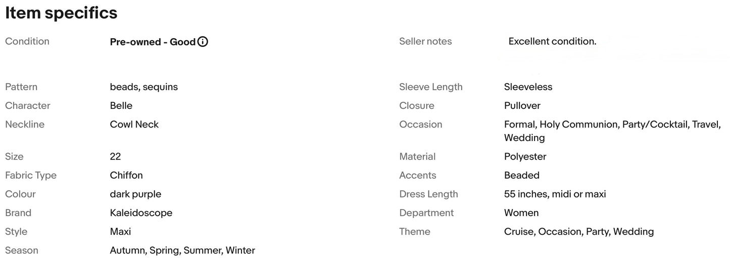 KALEIDOSCOPE SEQUINS BEADS Wedding OCCASION EVENING PARTY DRESS SIZE 22