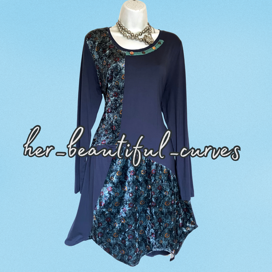 JOE BROWNS QUIRKY & UNIQUE JERSEY PARTY DRESS SIZE 16