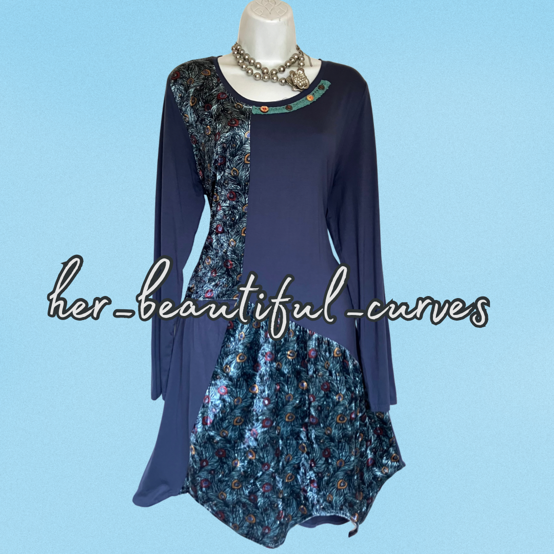 JOE BROWNS QUIRKY & UNIQUE JERSEY PARTY DRESS SIZE 16