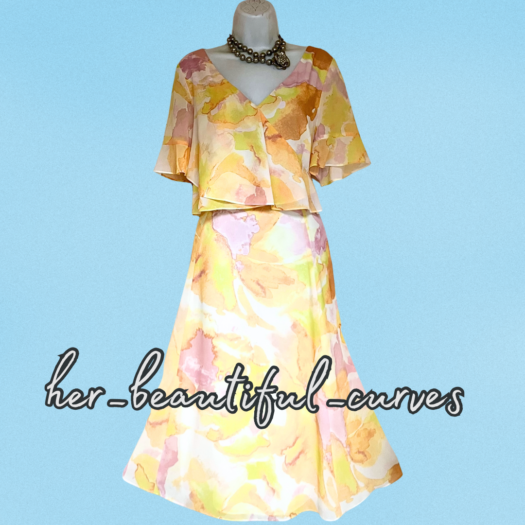 JACQUES VERT ART DECO WEDDING OCCASION PARTY DRESS SIZE 16