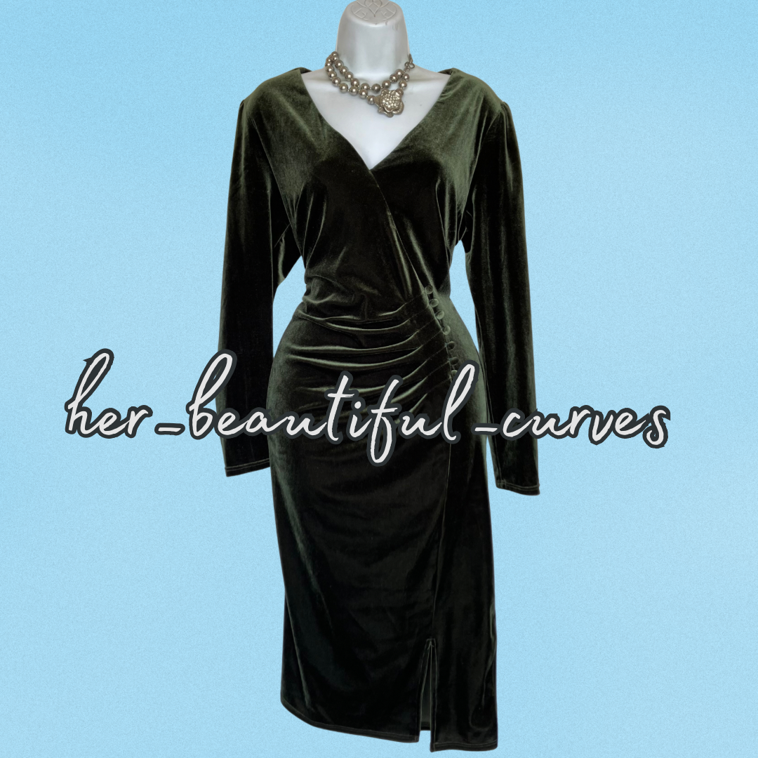 MONSOON RICH VELVET OCCASION PARTY DRESS SIZE 16