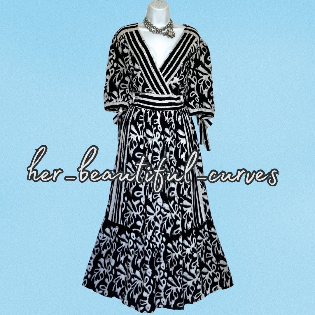 MONSOON ART DECO PRINT WEDDING OCCASION PARTY DRESS SIZE L fits 16/18