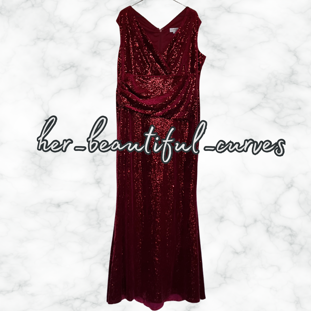 MONSOON BLACK VELVET OCCASION PARTY DRESS SIZE 22