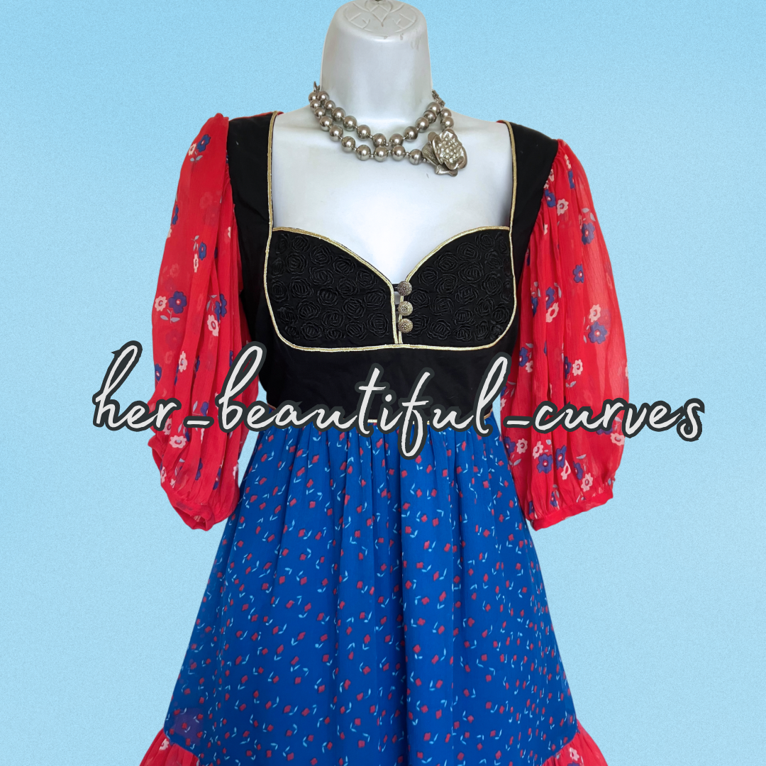 MONSOON VINTAGE STYLE TUNIC COCKTAIL PARTY DRESS SIZE 14 new