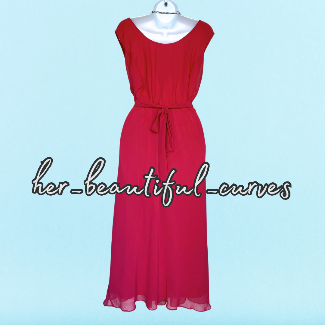 JOANNA HOPE BEADED EMBELLISHED WEDDING OCCASION PARTY DRESS SIZE 24