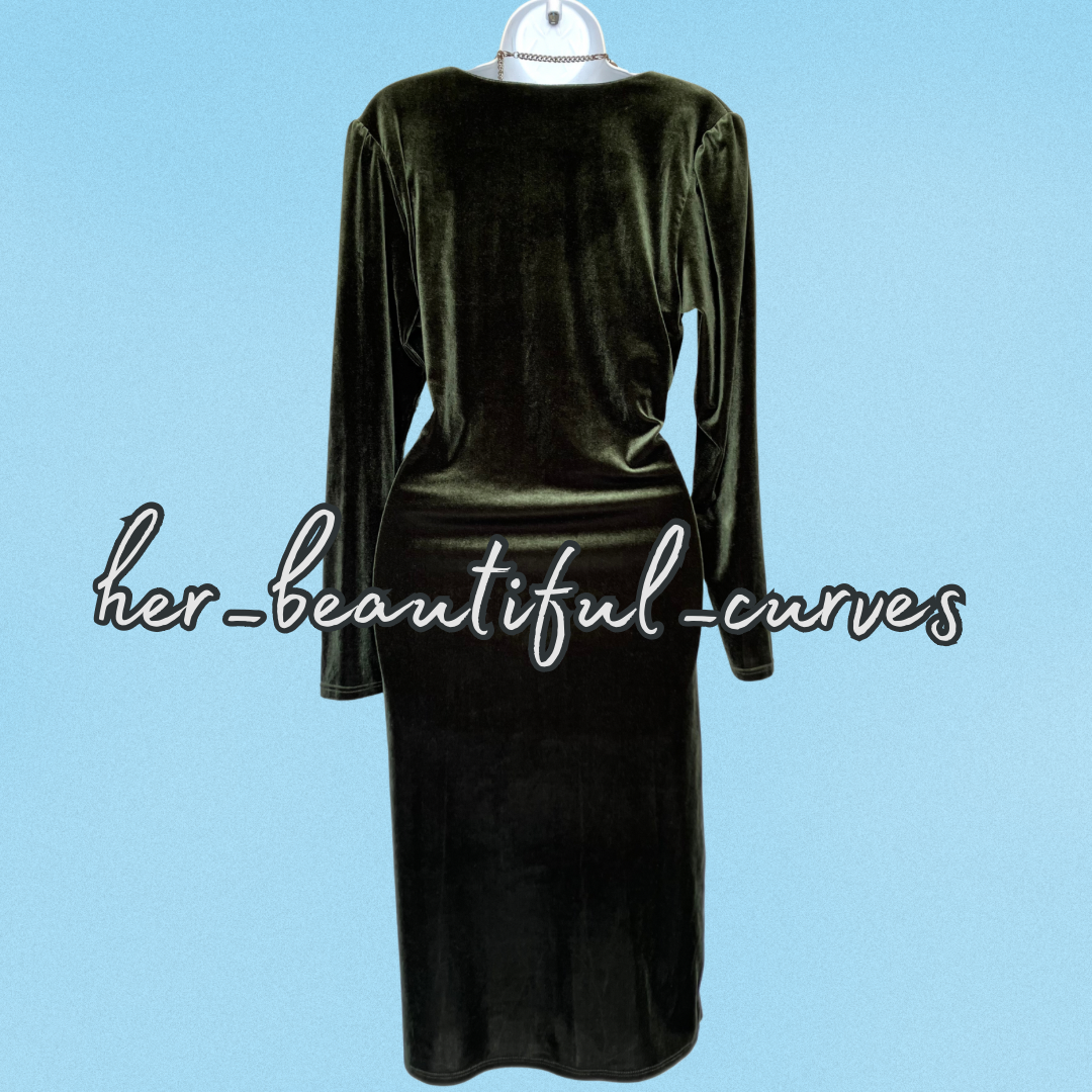 MONSOON RICH VELVET OCCASION PARTY DRESS SIZE 16