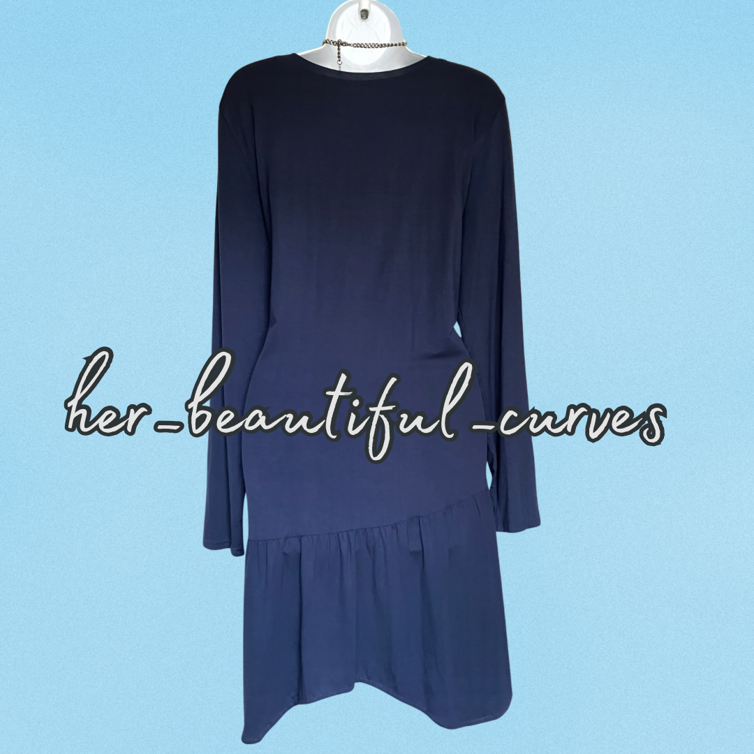 JOE BROWNS QUIRKY & UNIQUE JERSEY PARTY DRESS SIZE 16