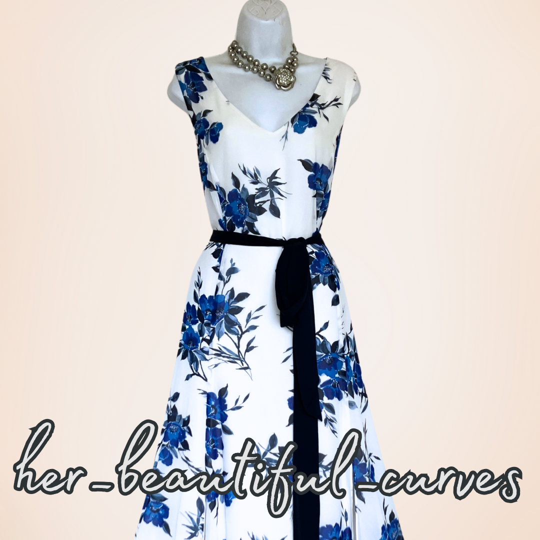 JACQUES VERT FLORAL PRINT WEDDING OCCASION PARTY MAXI DRESS SIZE 16 new