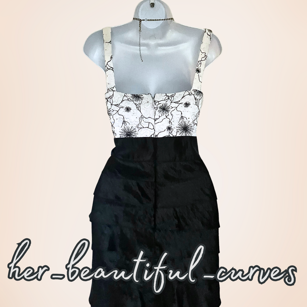 R&M RICHARDS EMBROIDERIES & SEQUINS MOTHER OF BRIDE PARTY DRESS & JACKET SIZE 16