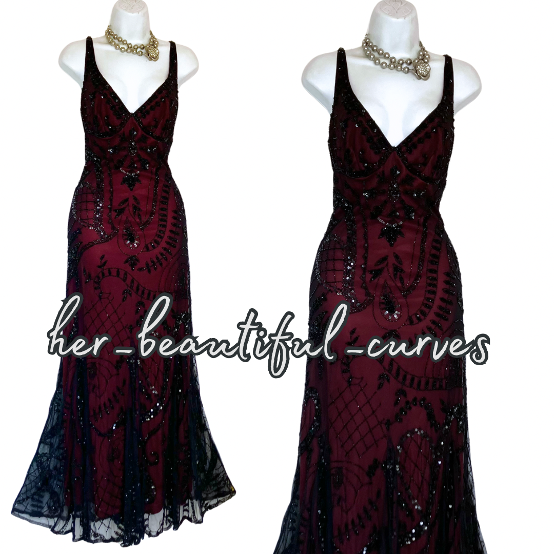 PRINCIPLES 20s GATSBY OCCASION EVENING PARTY DRESS SIZE 16