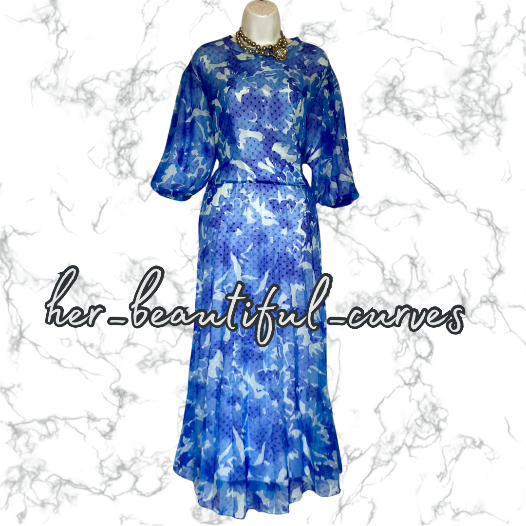 ASOS FLORAL PRINT PLEAT WEDDING OCCASION PARTY DRESS SIZE 24