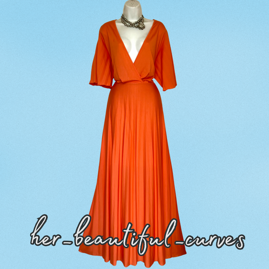 ASOS PLEATED MAXI WEDDING OCCASION PARTY DRESS SIZE 20