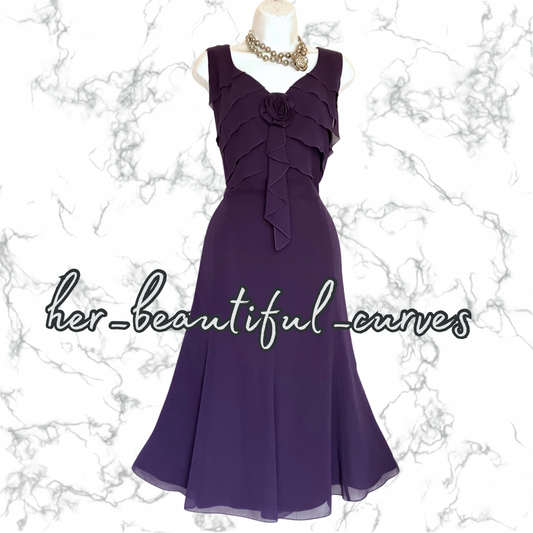 JACQUES VERT MIDI WEDDING OCCASION PARTY DRESS SIZE 20