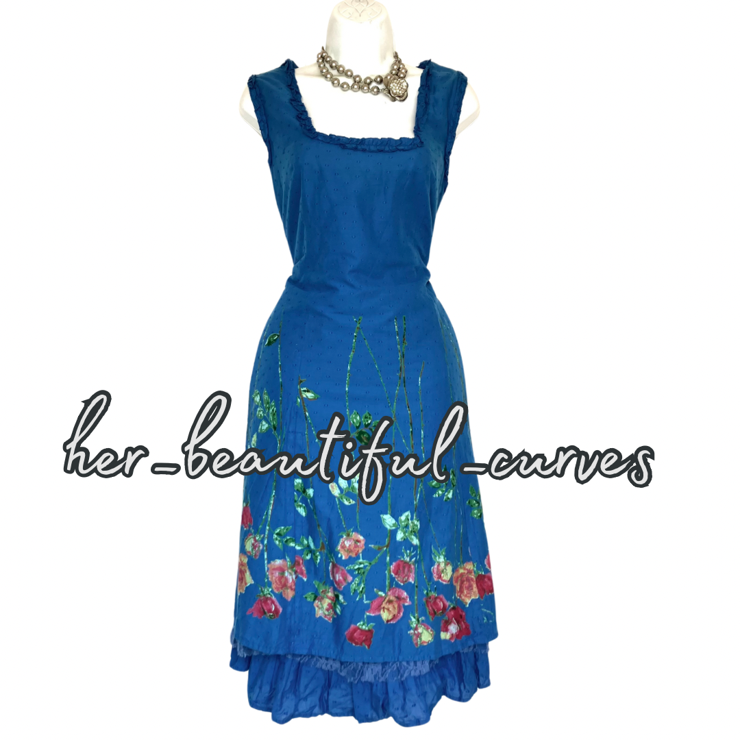 JOE BROWNS VINTAGE STYLE WEDDING OCCASION PARTY DRESS SIZE 18