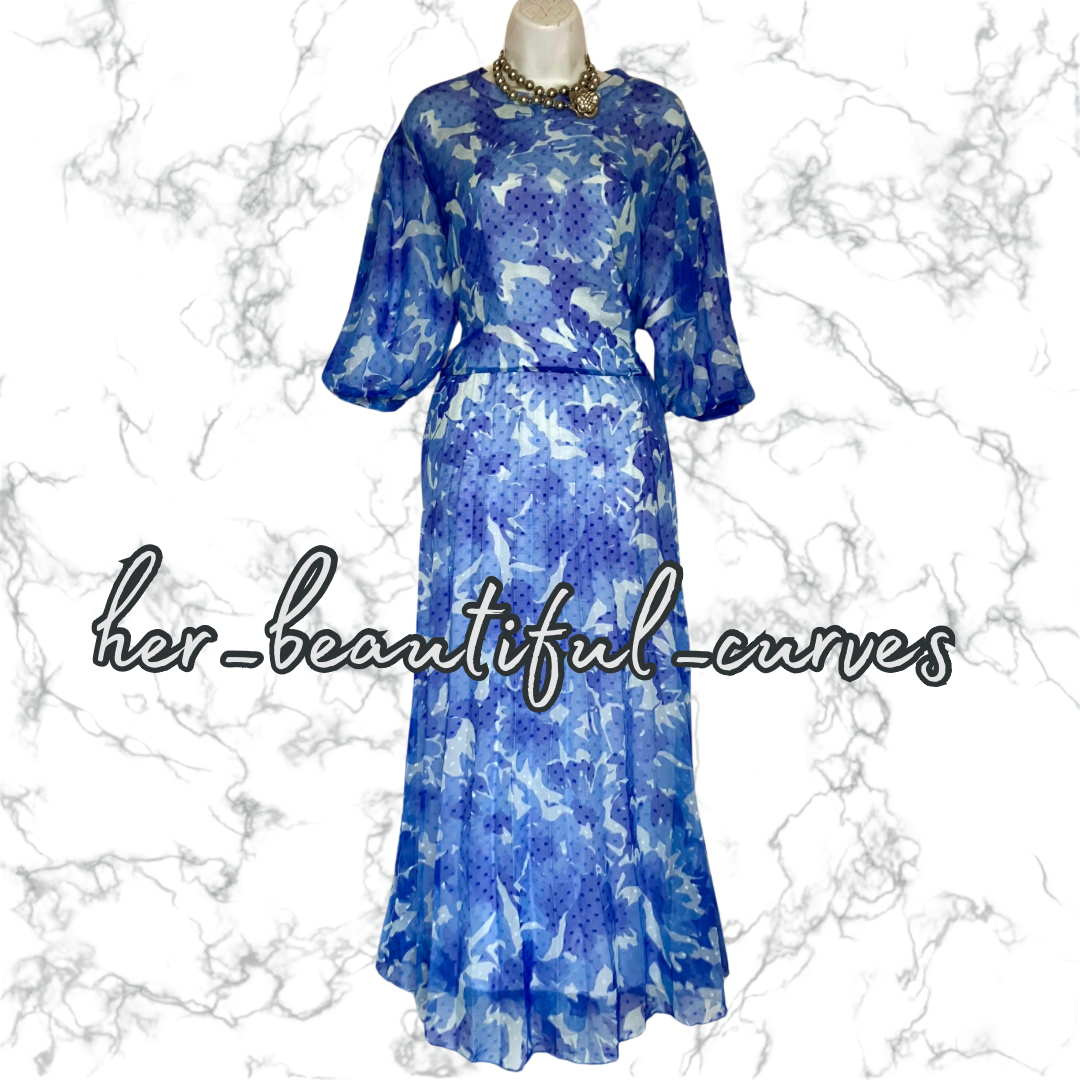 ASOS FLORAL PRINT PLEAT WEDDING OCCASION PARTY DRESS SIZE 24