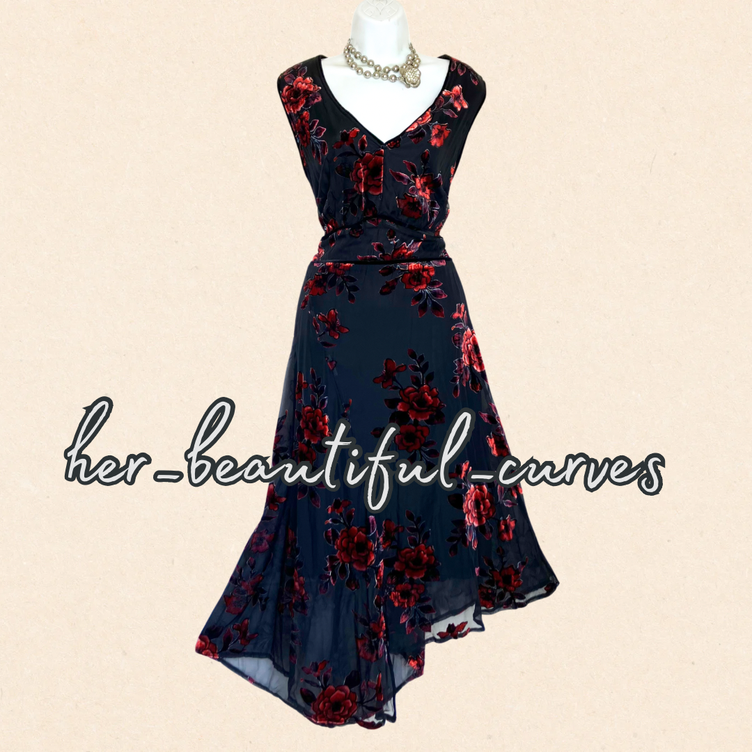 JOE BROWNS JACQUARD FLORAL WEDDING OCCASION PARTY DRESS SIZE 18