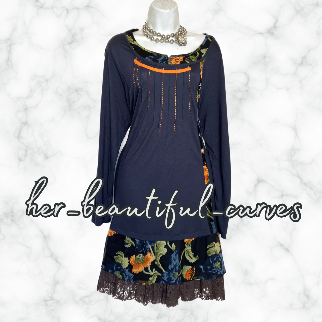 JOE BROWNS QUIRKY & UNIQUE JERSEY PARTY DRESS SIZE 20