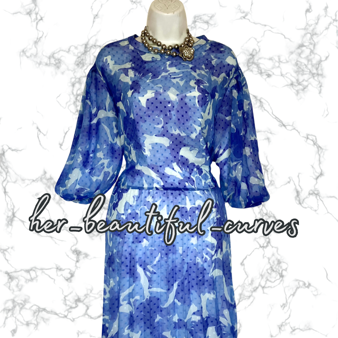 ASOS FLORAL PRINT PLEAT WEDDING OCCASION PARTY DRESS SIZE 24