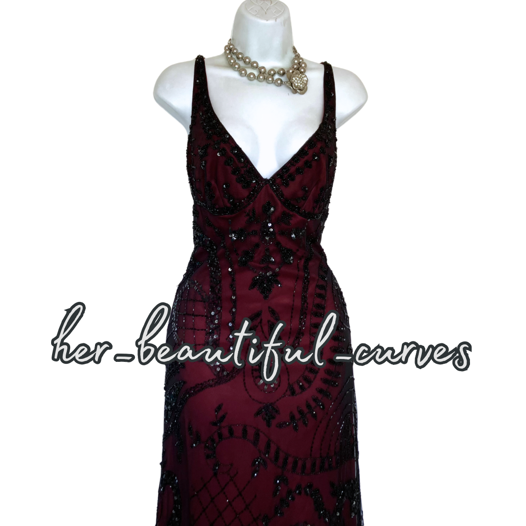 PRINCIPLES 20s GATSBY OCCASION EVENING PARTY DRESS SIZE 16