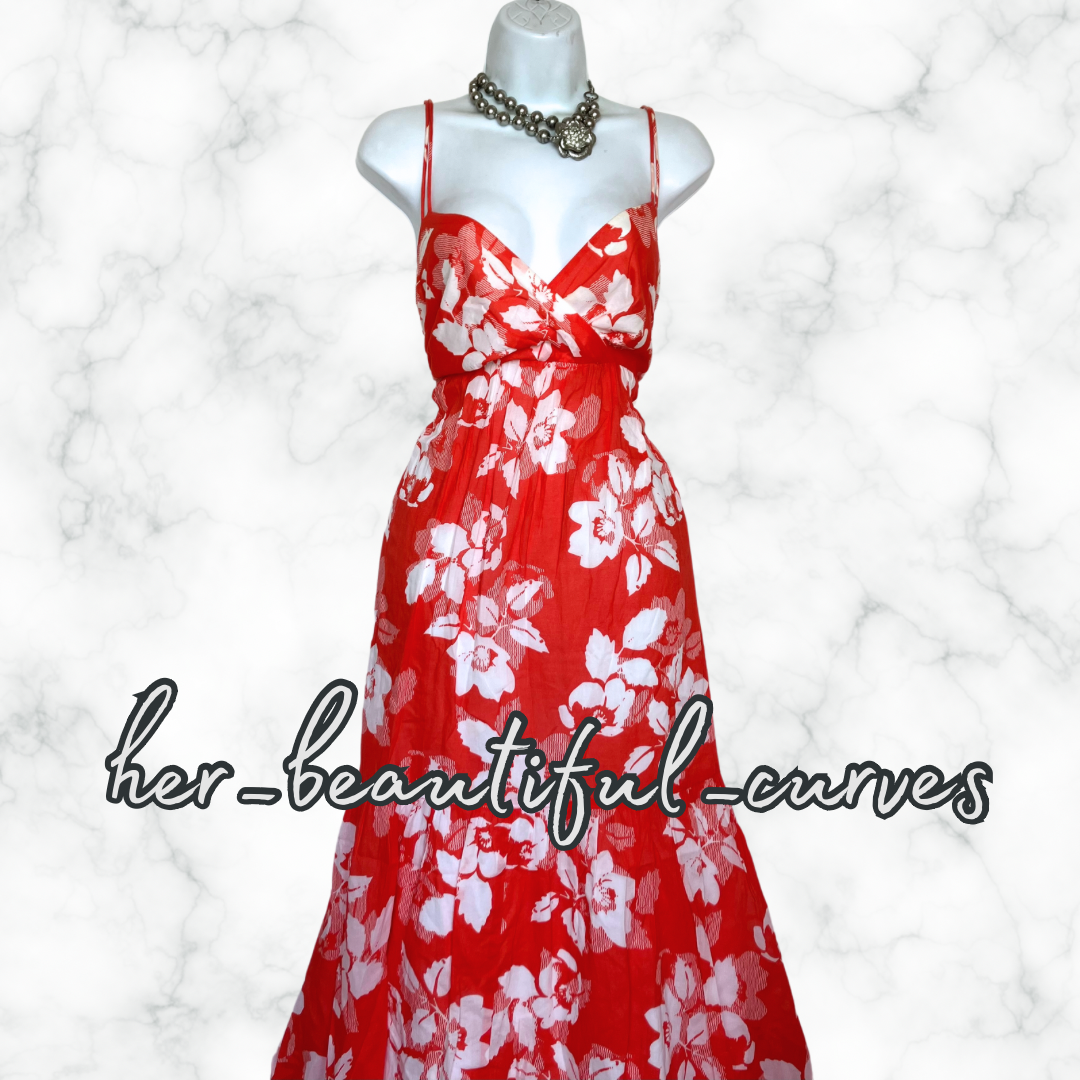 MONSOON FLORAL PRINT WEDDING OCCASION PARTY DRESS SIZE 16