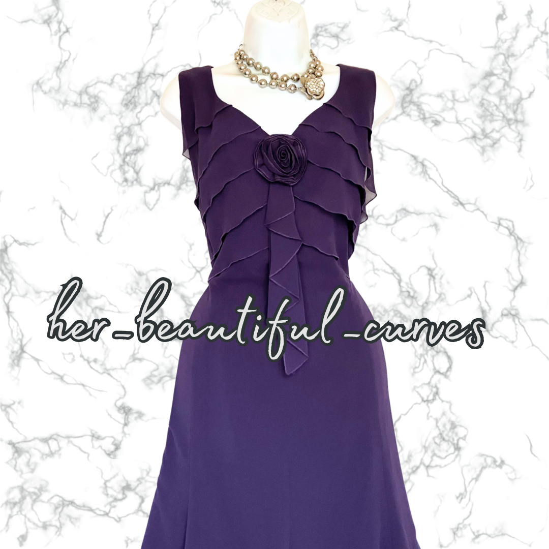 JACQUES VERT MIDI WEDDING OCCASION PARTY DRESS SIZE 20