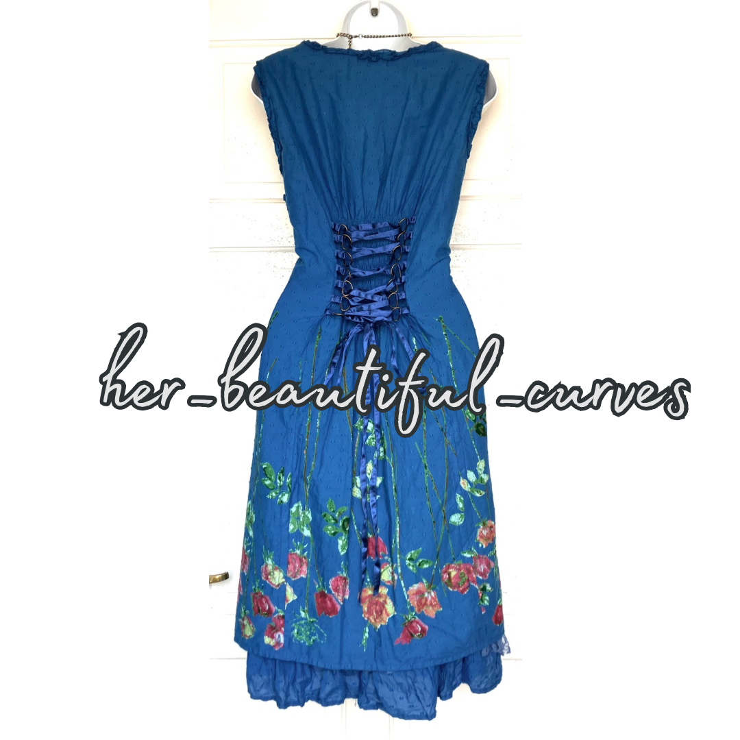 JOE BROWNS VINTAGE STYLE WEDDING OCCASION PARTY DRESS SIZE 18