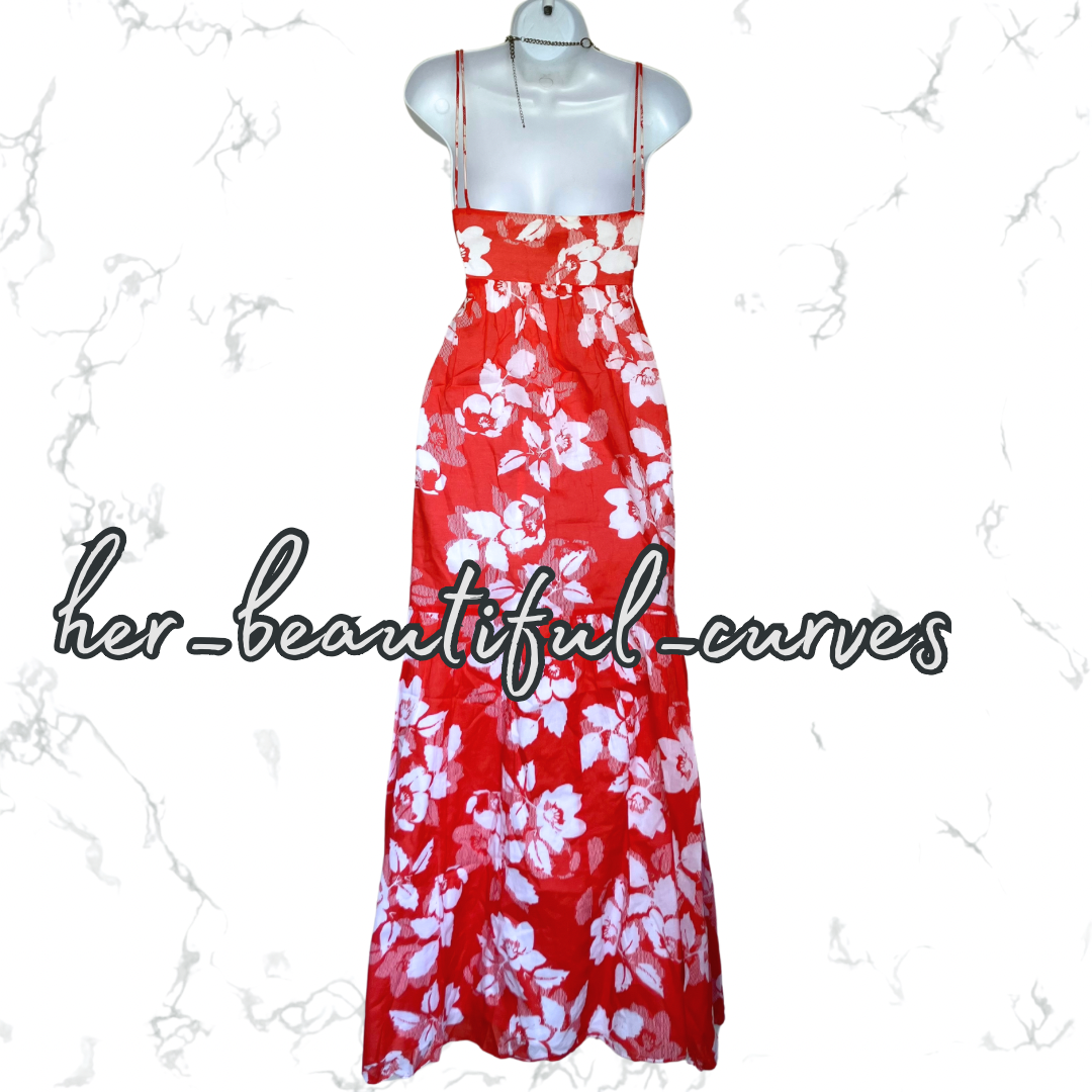 MONSOON FLORAL PRINT WEDDING OCCASION PARTY DRESS SIZE 16