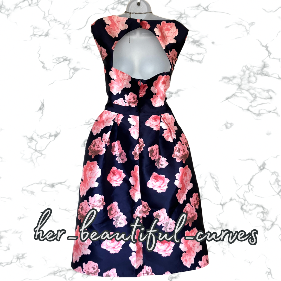 CHI CHI LONDON CURVE FLORAL WEDDING OCCASION PARTY DRESS SIZE 20