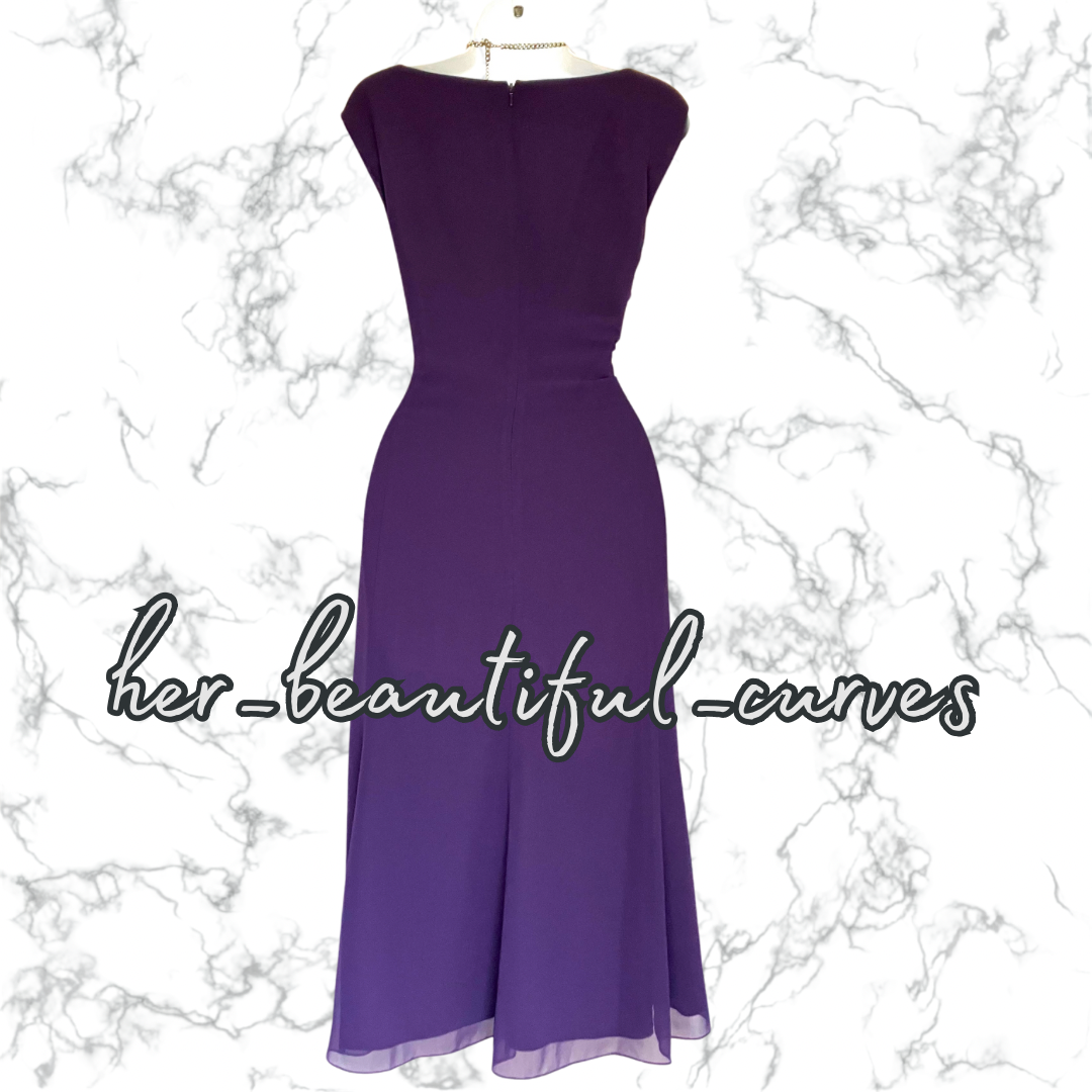 JACQUES VERT MIDI WEDDING OCCASION PARTY DRESS SIZE 20