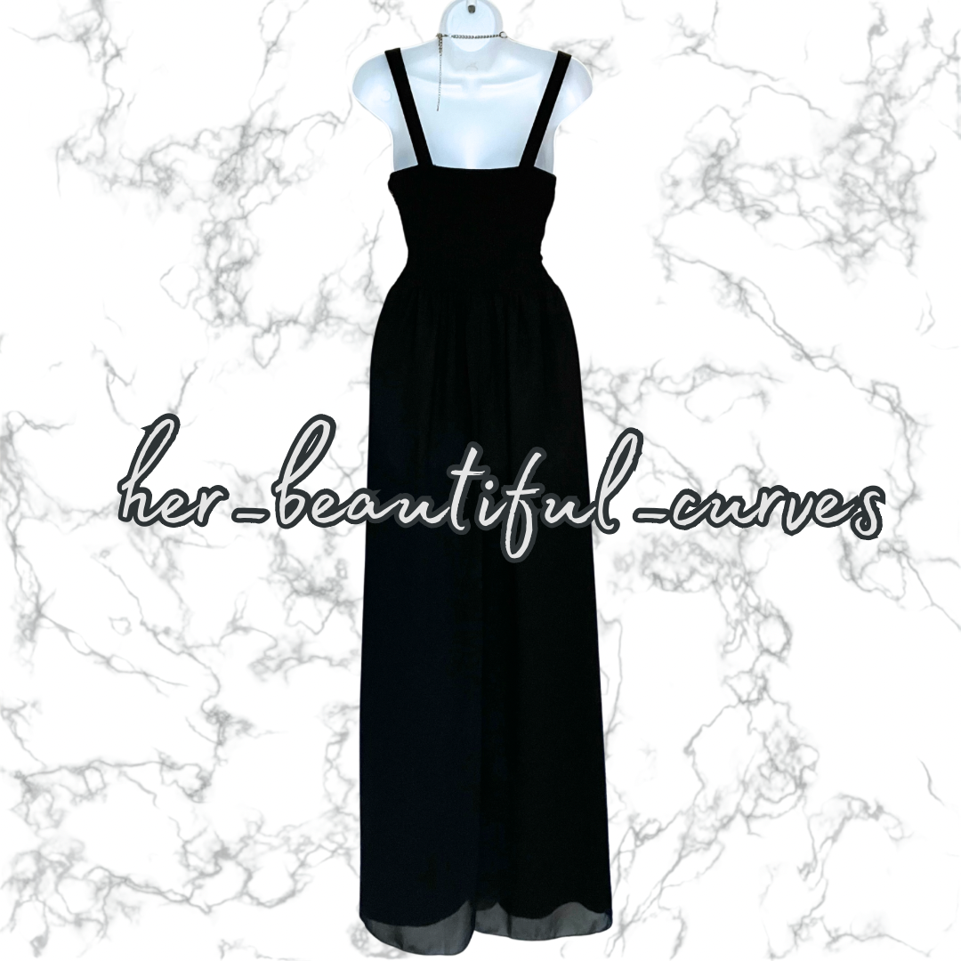QUIZ RICH BLACK SHIMMERING GOLD EMBROIDERIES & BEADS MAXI EVEING DRESS SIZE 16