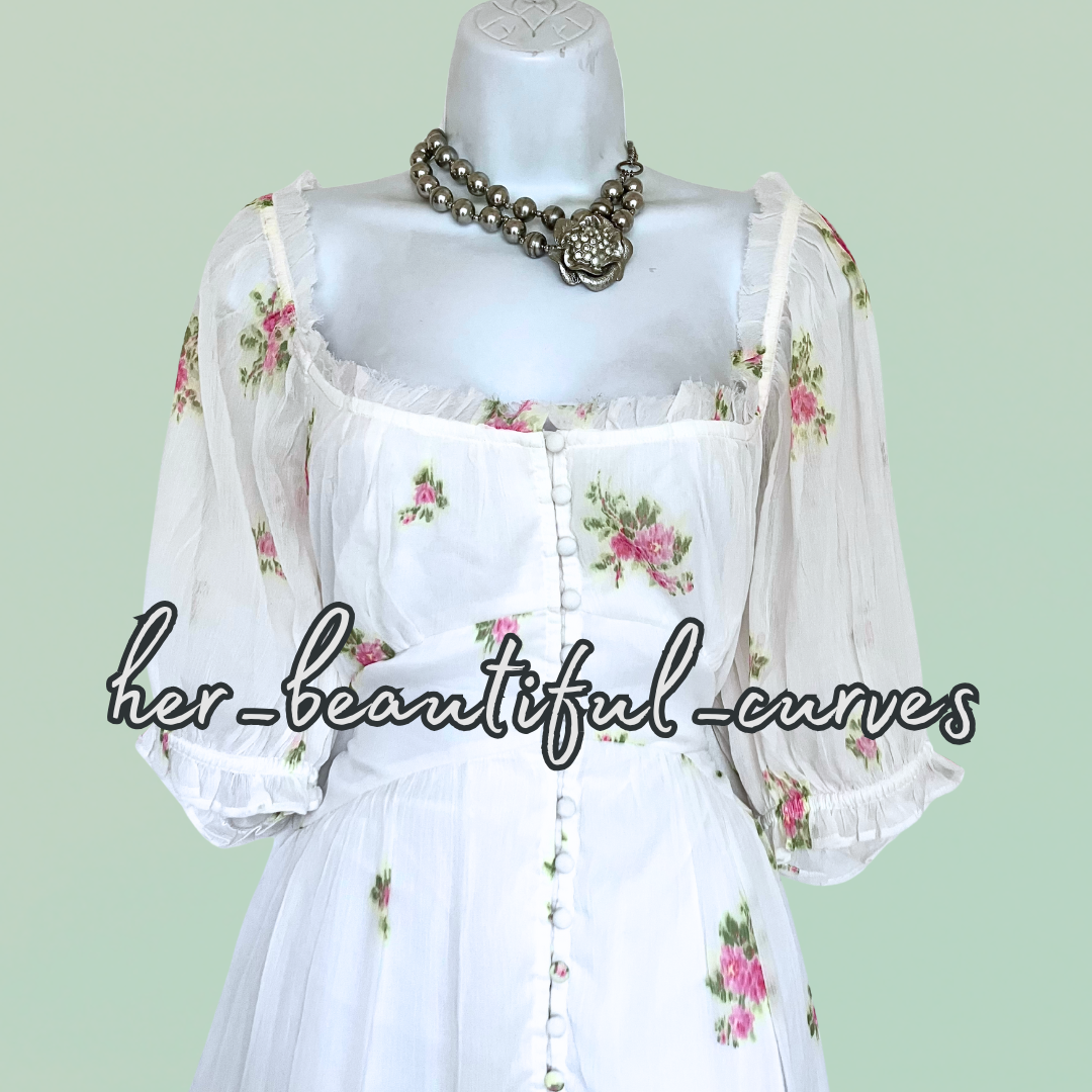 ASOS FLORAL PRINT HI LOW WEDDING OCCASION PARTY DRESS SIZE 18