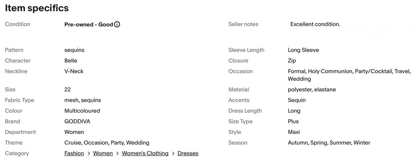 GODDIVA PLUS SEQUINNED MAXI EVENING OCCASION PARTY DRESS SIZE 22