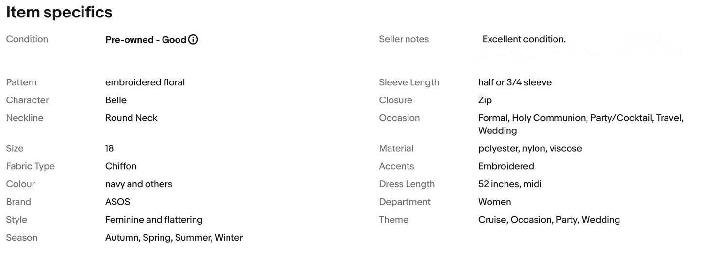 ASOS EMBROIDERED FLORAL OVERLAY OCCASION PARTY DRESS SIZE UK 18