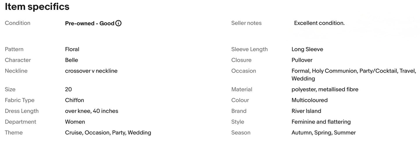 RIVER ISLAND FLORAL PRINT TIERED WEDDING OCCASION PARTY DRESS SIZE 20