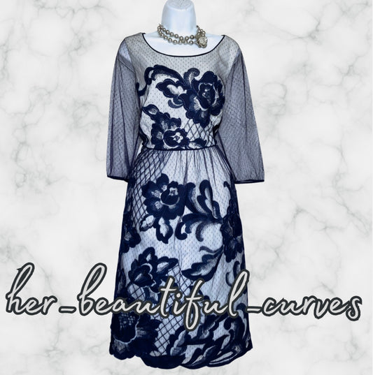 MONSOON EMBROIDERED BEADED EMBELLISHED WEDDING OCCASION PARTY DRESS SIZE 18 NEW