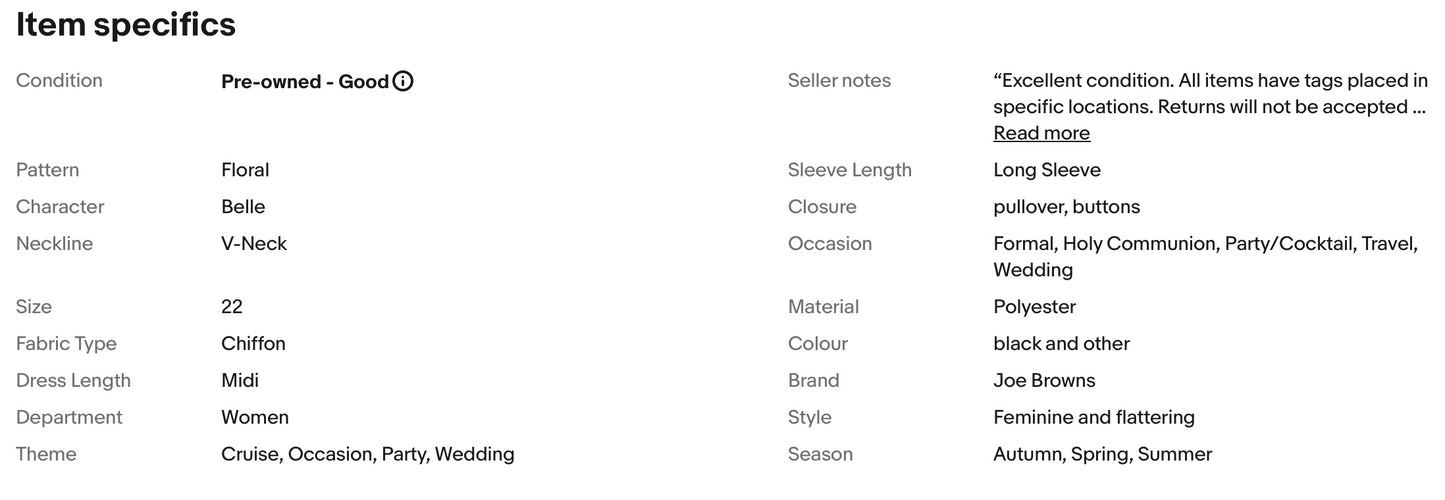 JOE BROWNS FLORAL PRINT HANDKERCHIEF HEM OCCASION PARTY DRESS SIZE 22