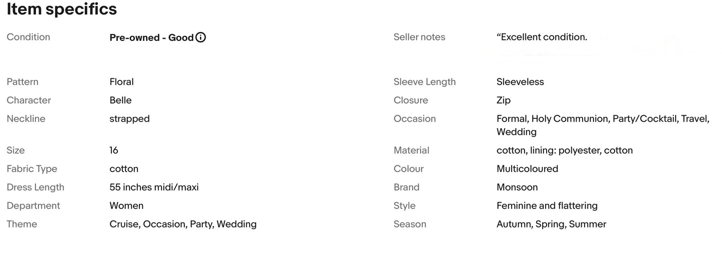 MONSOON FLORAL PRINT WEDDING OCCASION PARTY DRESS SIZE 16